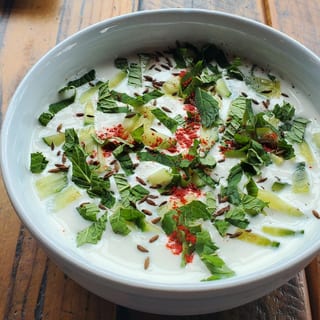 Cucumber Min Raita
