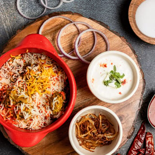 Goat Dum Biryani